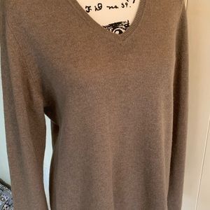 Women’s 2 ply Cashmere Sweater mocha in color. Just posted 2 updated pics.